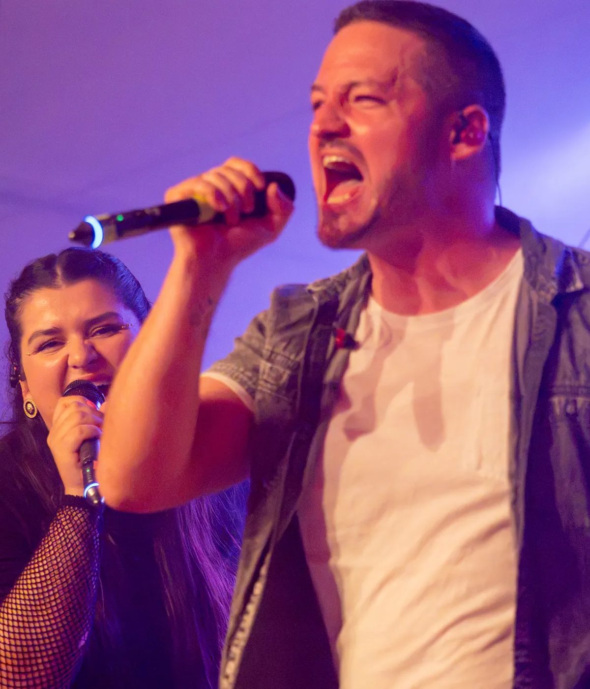Change of Direction live auf der Bühne